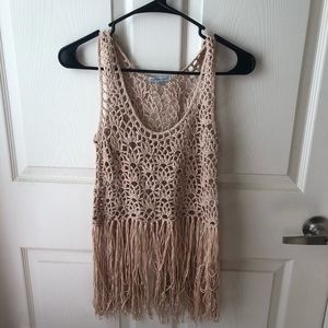 Fringe top
